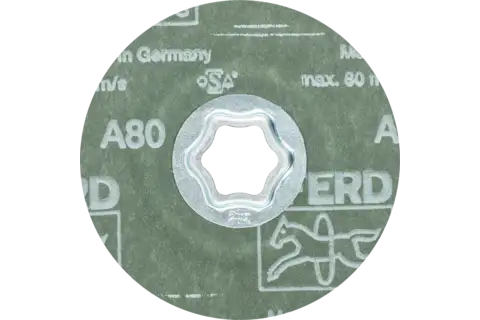 COMBICLICK aluminium oxide fibre disc dia. 100mm A80 for general use 3