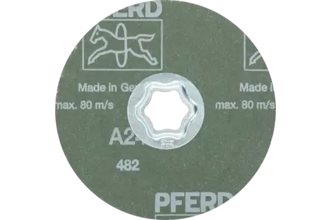 Genel kullanım için COMBICLICK alüminyum oksit fiber disk çap 115mm A24 3