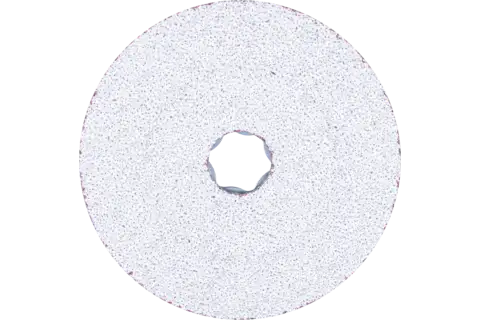 COMBICLICK ceramic oxide grain fibre disc dia. 115 mm CO-ALU36 for soft non-ferrous metals 2