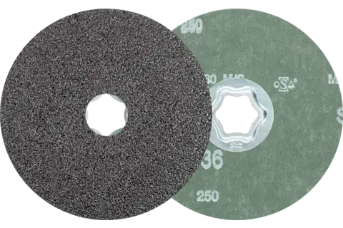 Disco de lija COMBICLICK, SiC, Ø 115 mm SIC36 para materiales no férricos duros 1