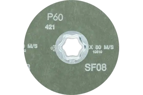 Sert demir dışı metaller için COMBICLICK SiC fiber disk çap 115mm SIC60 3