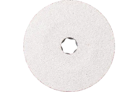 COMBICLICK ceramic oxide grain fibre disc dia. 125 mm CO-ALU60 for soft non-ferrous metals 2