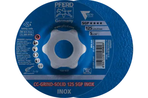 CC-GRIND grinding discs SOLID SGP INOX ★★★★