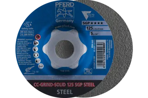 CC-GRIND grinding discs SOLID SGP STEEL ★★★★