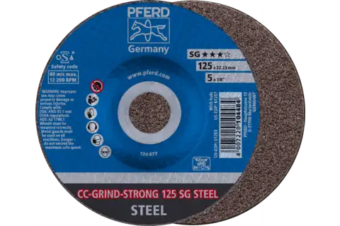 CC-GRIND grinding discs STRONG SG STEEL ★★★☆
