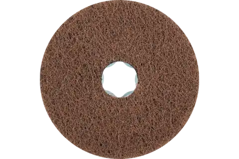 COMBICLICK soft non-woven disc CC dia. 100 mm A280 for cleaning and satin finishing with an angle grinder 2