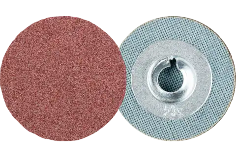 Yüksek talaş kaldırma oranı için COMBIDISC alüminyum oksit aşındırıcı disk CD çap 25 mm A120 FORTE 1