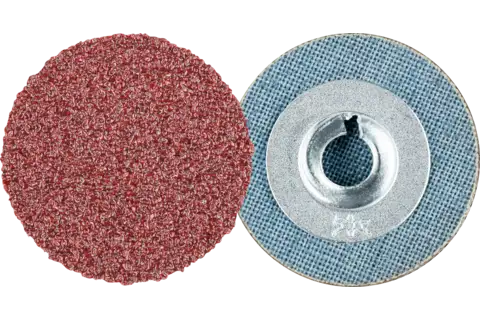 COMBIDISC aluminium oxide abrasive disc CD dia. 25 mm A60 FORTE for high stock removal rate 1
