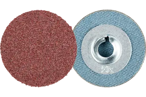 COMBIDISC aluminium oxide abrasive disc CD dia. 25 mm A80 FORTE for high stock removal rate 1