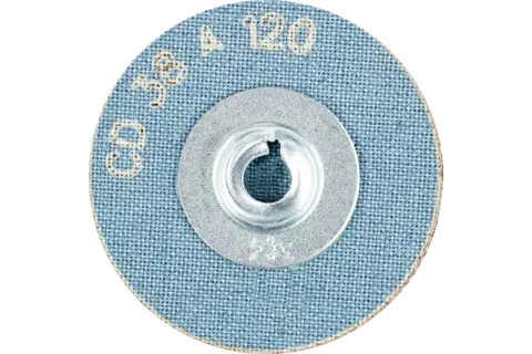Disco abrasivo corindone COMBIDISC CD Ø 38 mm A120 per uso universale 3