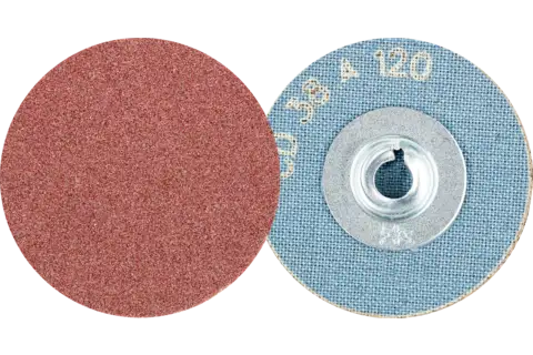 COMBIDISC aluminium oxide abrasive disc CD dia. 38 mm A120 for general use 1