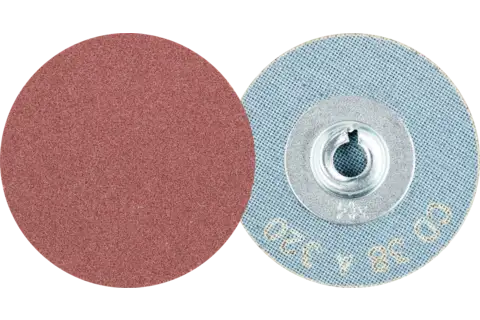 COMBIDISC aluminium oxide abrasive disc CD dia. 38 mm A320 for general use 1