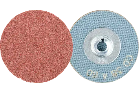 COMBIDISC aluminium oxide abrasive disc CD dia. 38 mm A60 for general use 1