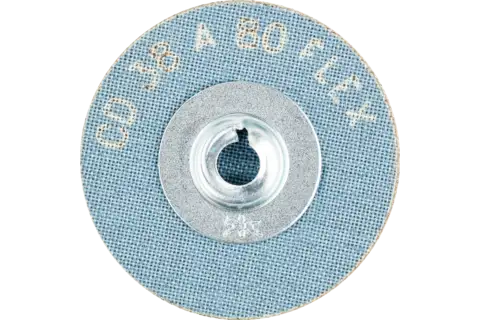 COMBIDISC aluminium oxide abrasive disc CD dia. 38 mm A80 FLEX for tool and mould-making 3