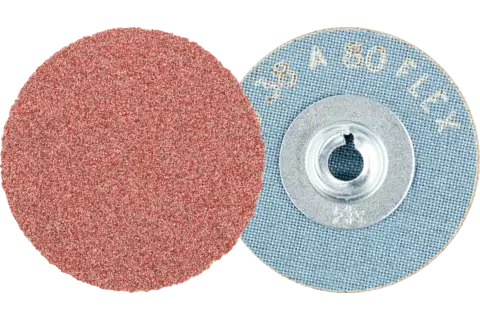 COMBIDISC aluminium oxide abrasive disc CD dia. 38 mm A80 FLEX for tool and mould-making 1