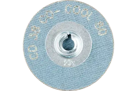 Disco lijador COMBIDISC, grano cerámico CD Ø 38 mm CO-COOL80 para acero y acero inoxidable 3