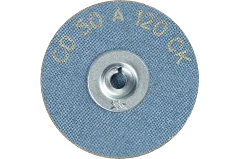 Disco abrasivo granulo agglomerato COMBIDISC CD Ø 50 mm A120 CK per finitura 3