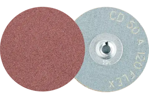 COMBIDISC aluminium oxide abrasive disc CD dia. 50 mm A120 FLEX for tool and mould-making 1