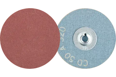 Pastille abrasive à grain corindon COMBIDISC CD Ø 50 mm A320 pour applications universelles 1