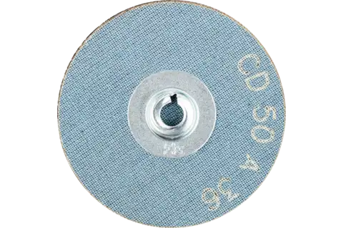 Disco lijador COMBIDISC, corindón CD Ø 50 mm A36 para aplicaciones universales 3