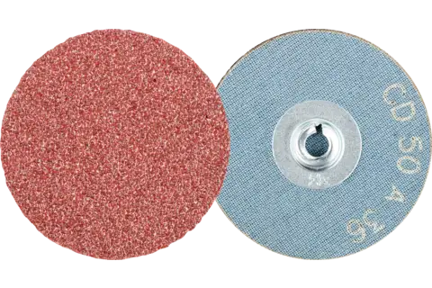 COMBIDISC aluminium oxide abrasive disc CD dia. 50mm A36 for general use 1