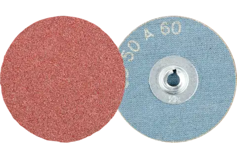 COMBIDISC aluminium oxide abrasive disc CD dia. 50mm A60 for general use 1