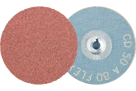 Takım ve kalıp yapımı için COMBIDISC alüminyum oksit aşındırıcı disk CD çap 50 mm A80 FLEX 1