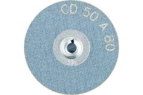 Genel kullanım için COMBIDISC alüminyum oksit aşındırıcı disk CD çap 50mm A80 3
