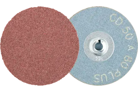 Pastille abrasive à grain corindon COMBIDISC CD Ø 50 mm A80 PLUS pour application robuste 1