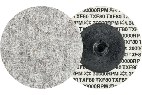 Rondelles textile à grain corindon COMBIDISC CD Ø 50 mm A80TX pour acier inoxydable et aluminium 1