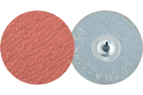 Pastille abrasive à grain corindon COMBIDISC CD Ø 50 mm A60 COOL pour acier inoxydable
