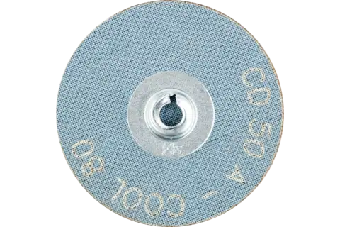 Pastille abrasive à grain corindon COMBIDISC CD Ø 50 mm A80 COOL pour acier inoxydable 3
