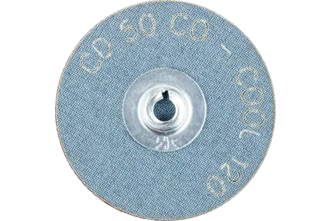 Disco lijador COMBIDISC, grano cerámico CD Ø 50 mm CO-COOL120 para acero y acero inoxidable 3