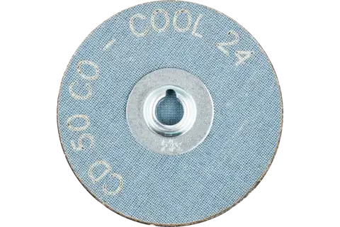 Disco abrasivo granulo ceramico COMBIDISC CD Ø 50 mm CO-COOL24 per acciaio e acciaio inox 3