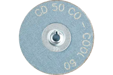 Disco abrasivo granulo ceramico COMBIDISC CD Ø 50 mm CO-COOL60 per acciaio e acciaio inox 3