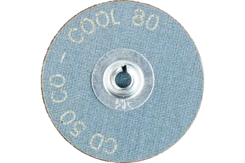 Disco lijador COMBIDISC, grano cerámico CD Ø 50 mm CO-COOL80 para acero y acero inoxidable 3