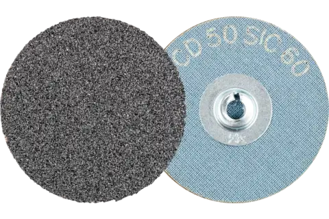 COMBIDISC SIC Schleifblatt CD Ø 50mm SIC60 für harte NE Metalle 1