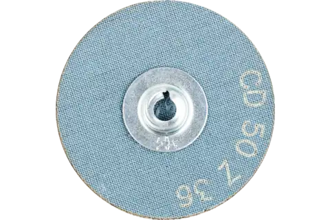 Pastille abrasive à grain zircon COMBIDISC CD Ø 50 mm Z36 pour acier trempé 3