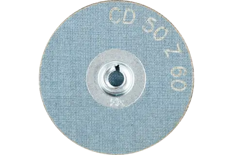 COMBIDISC Zirkon abrasive disc CD dia. 50mm Z60 for hardened steel 3