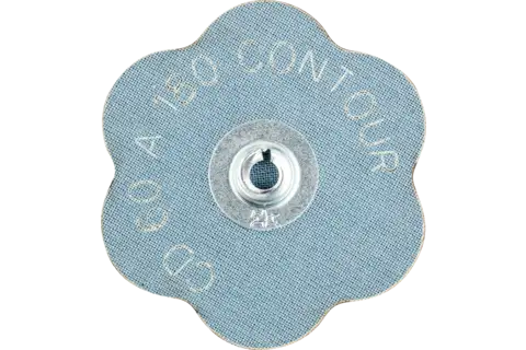COMBIDISC Korund Schleifblatt CD Ø 60mm A180 CONTOUR für Konturen 3