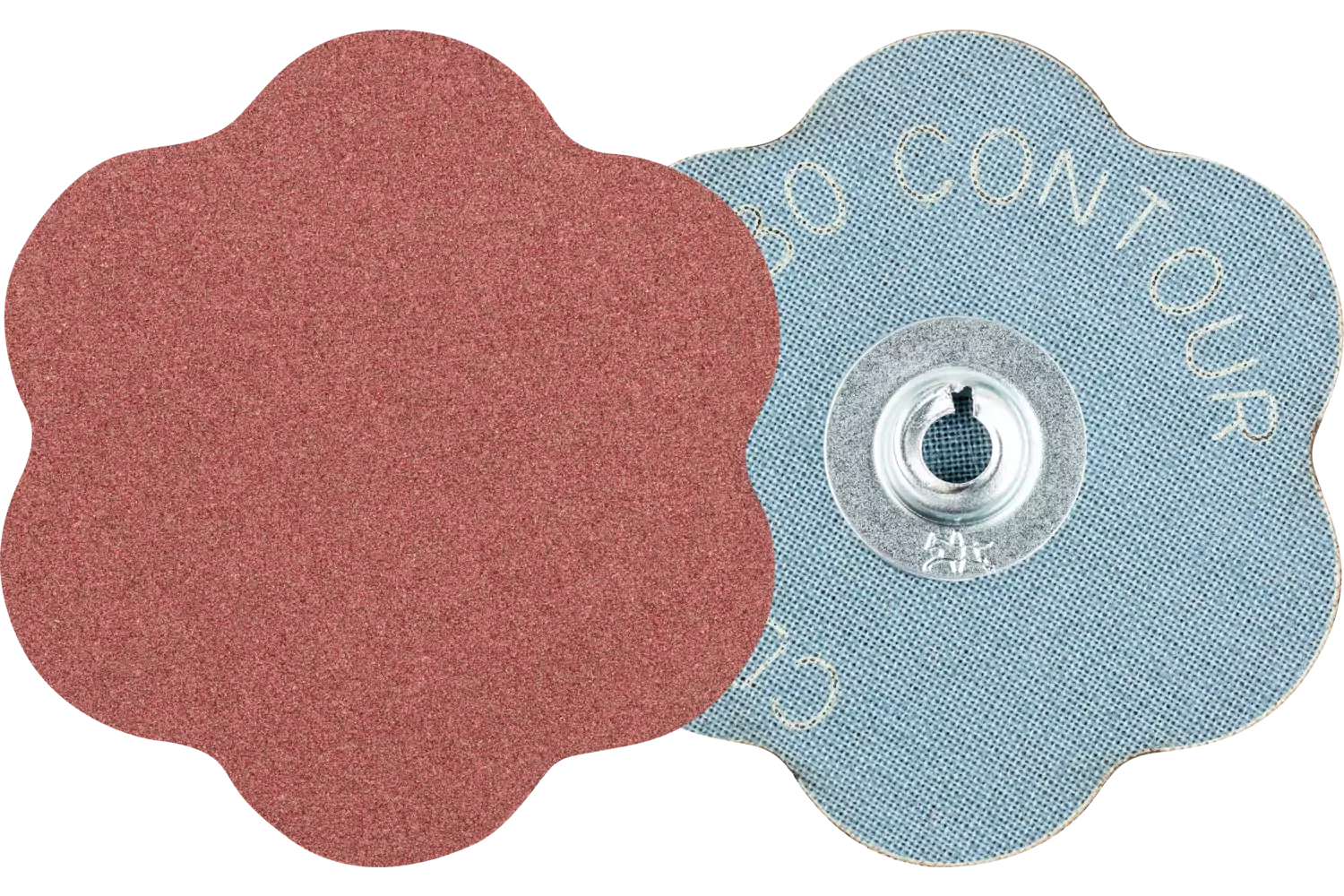 COMBIDISC Korund Schleifblatt CD Ø 60mm A180 CONTOUR für Konturen 1