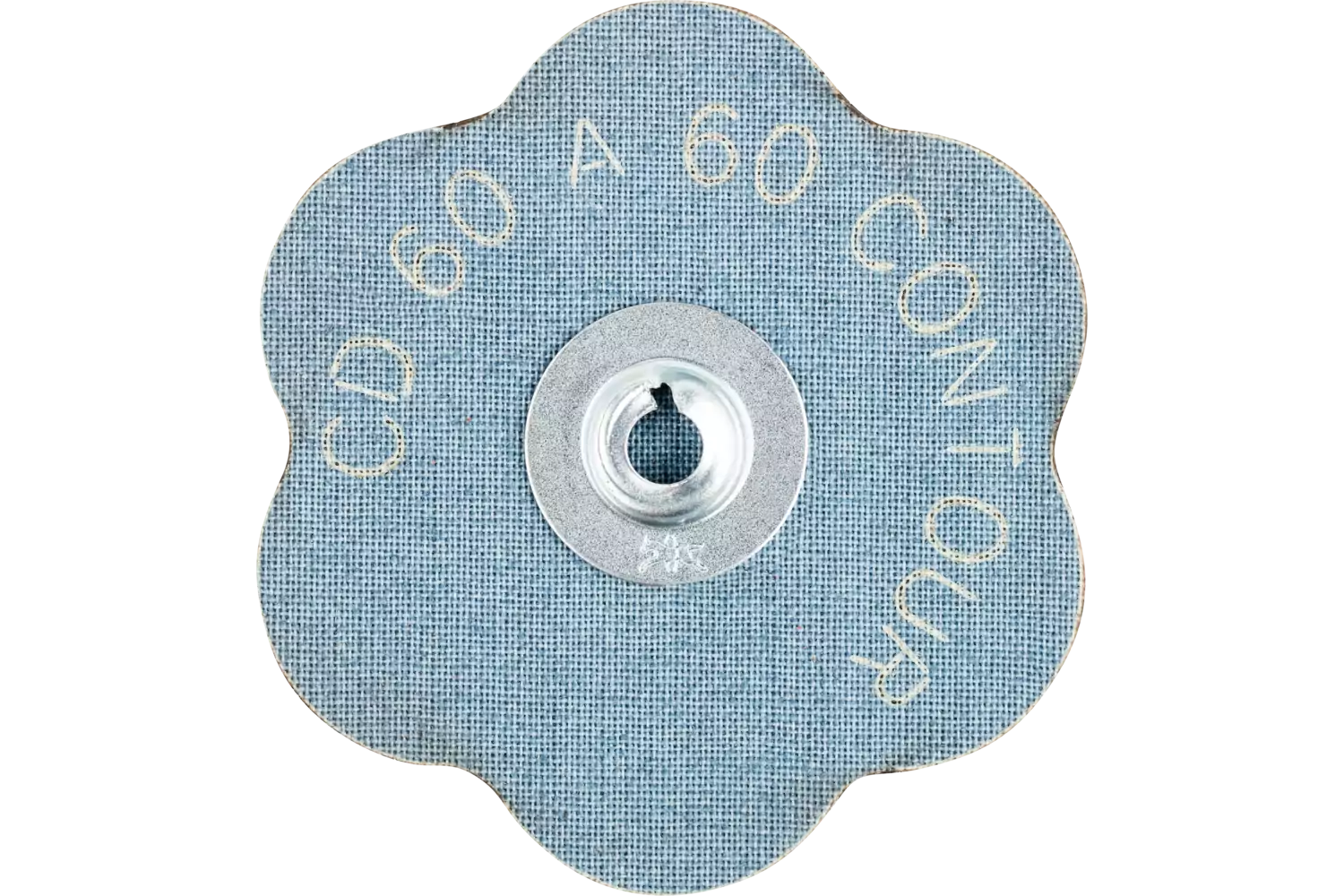 COMBIDISC Korund Schleifblatt CD Ø 60mm A60 CONTOUR für Konturen 3
