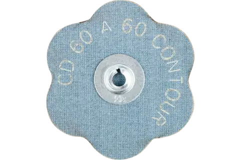Disco abrasivo corindone COMBIDISC CD Ø 60 mm A60 CONTOUR per profili 3