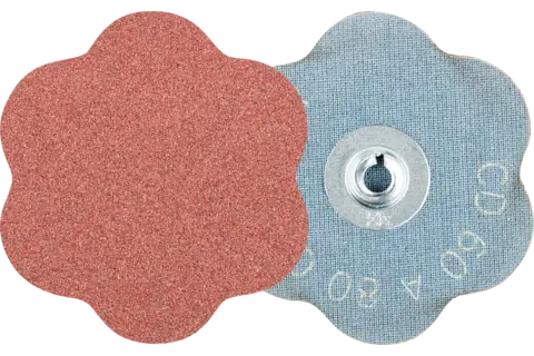 Pastille abrasive à grain corindon COMBIDISC CD Ø 60 mm A80 CONTOUR pour contours 1