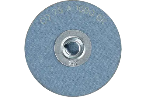 Disco abrasivo granulo agglomerato COMBIDISC CD Ø 75 mm A1000 CK per finitura 3