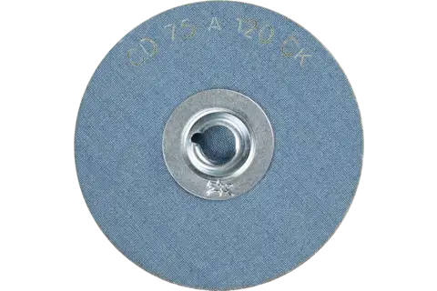 COMBIDISC Compactkorn Schleifblatt CD Ø 75 mm A120 CK für Feinschliff 3