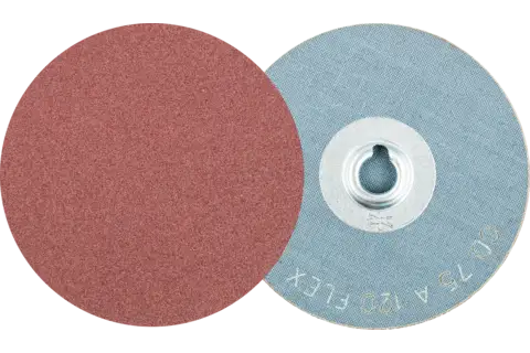 Takım ve kalıp yapımı için COMBIDISC alüminyum oksit aşındırıcı disk CD çap 75 mm A120 FLEX 1