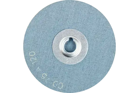 Genel kullanım için COMBIDISC alüminyum oksit aşındırıcı disk CD çap 75mm A120 3