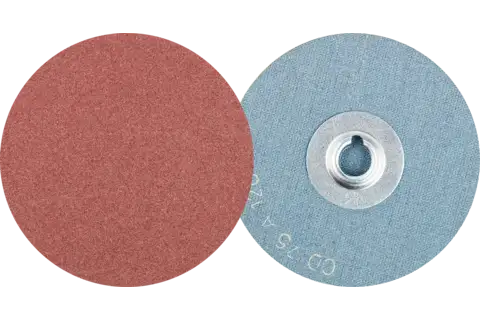 Pastille abrasive à grain corindon COMBIDISC CD Ø 75 mm A120 pour applications universelles 1
