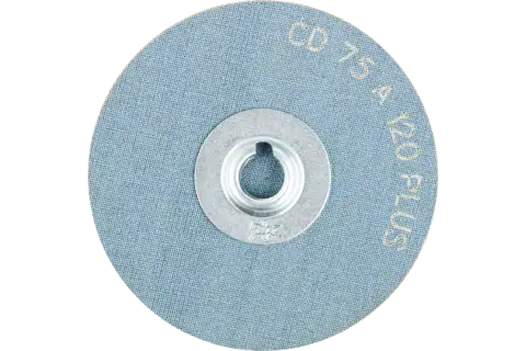 Dayanıklılık uygulamaları için COMBIDISC alüminyum oksit aşındırıcı disk CD çap 75mm A120 PLUS 3